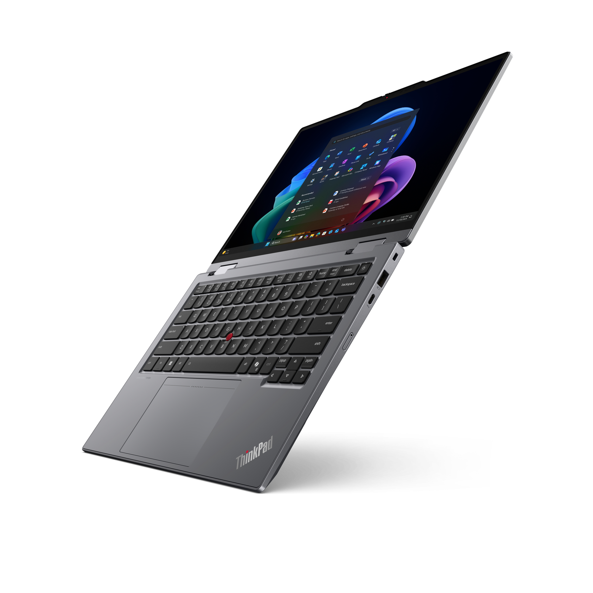 Lenovo ThinkPad X1 2-in-1 Gen 11 21V9 - Aura Edition - Flip-Design - Intel Core Ultra 7 355 - Evo - Win 11 Pro - Intel Graphics - 32 GB RAM - 1 TB SSD TCG Opal Encryption 2, NVMe - 35.6 cm (14)