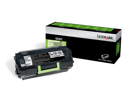 Lexmark 522H cartucho de tner 1 pieza(s) Original Negro