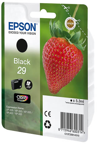 Epson 29 - 5.3 ml - Schwarz - Original - Tintenpatrone