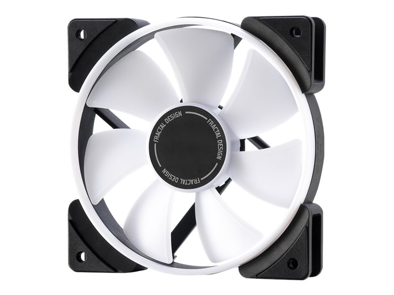 Fractal Design Prisma AL-12 PWM 3P Carcasa del ordenador Ventilador 12 cm Negro, Blanco 1 pieza(s)