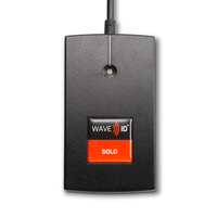 RF IDeas pcProx Enroll 13.56MHz CSN Black 16in 40.64cm USB