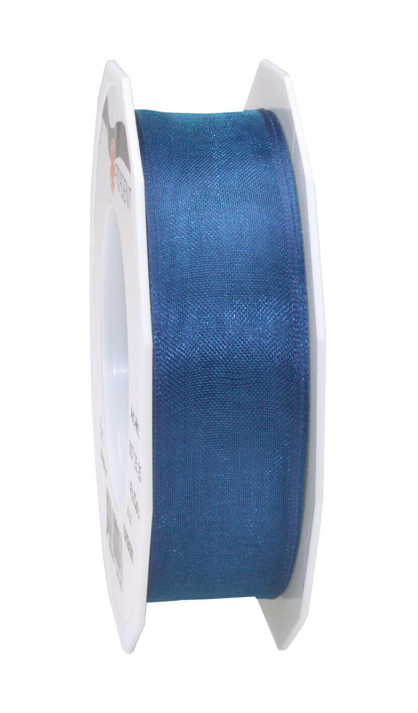 C.E. Pattberg Geschenkband Four Seasons seidenmatt royalblau 25.0 mm x 25.0m