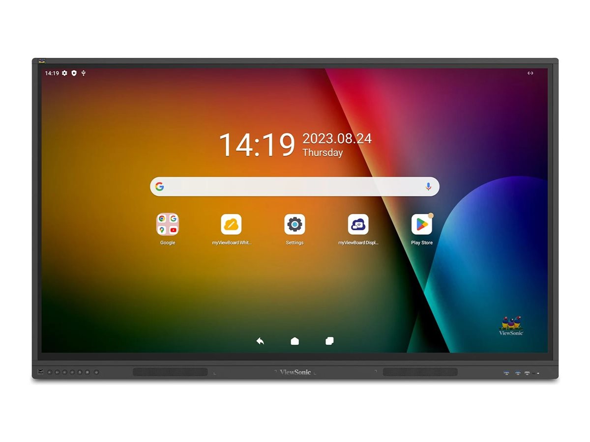 Viewsonic IFP55G1 pizarra blanca interactiva 139,7 cm (55) 3840 x 2160 Pixeles Pantalla t�ctil Negro HDMI