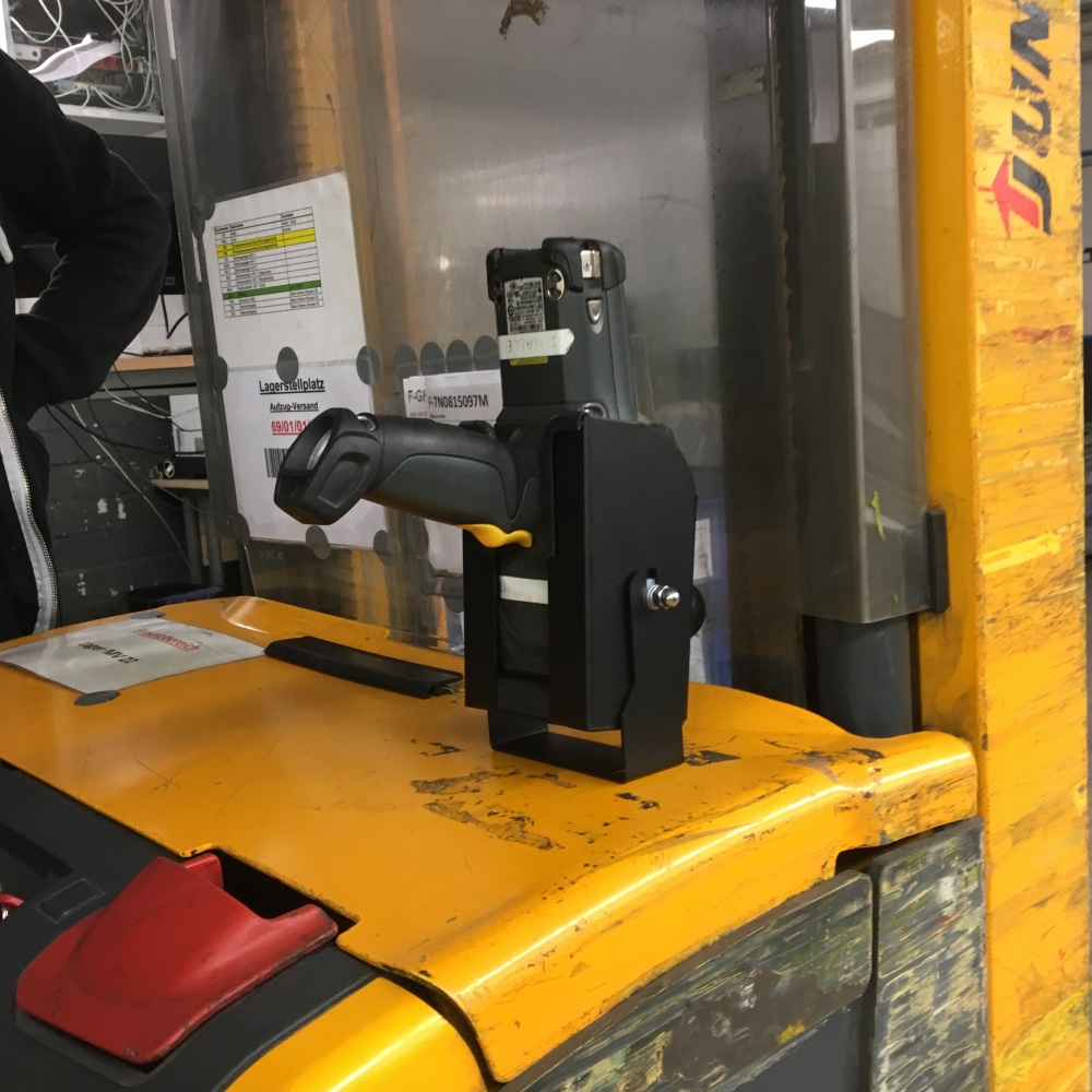 Max Michel Scannerhalter f�r Zebra MC9300, Montageb�gel