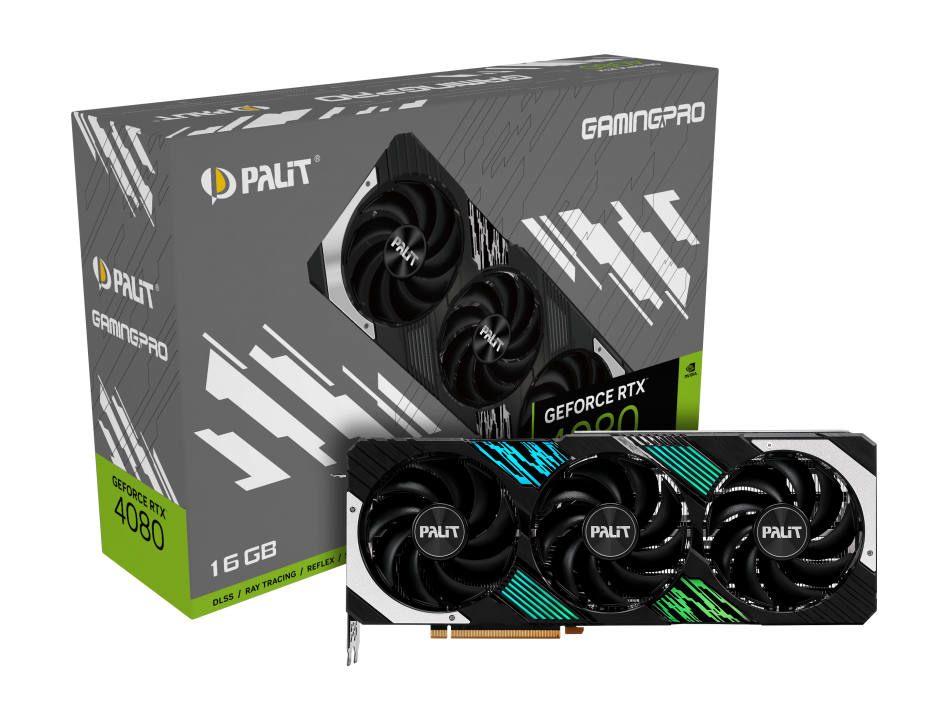 Palit GeForce RTX 4080 GamingPro - Grafikkarten