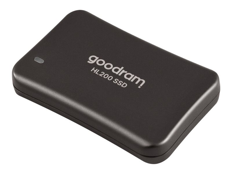 GoodRam HL200 - SSD - 1 TB - extern (tragbar) - USB 3.2 Gen 2 (USB-C Steckverbinder)