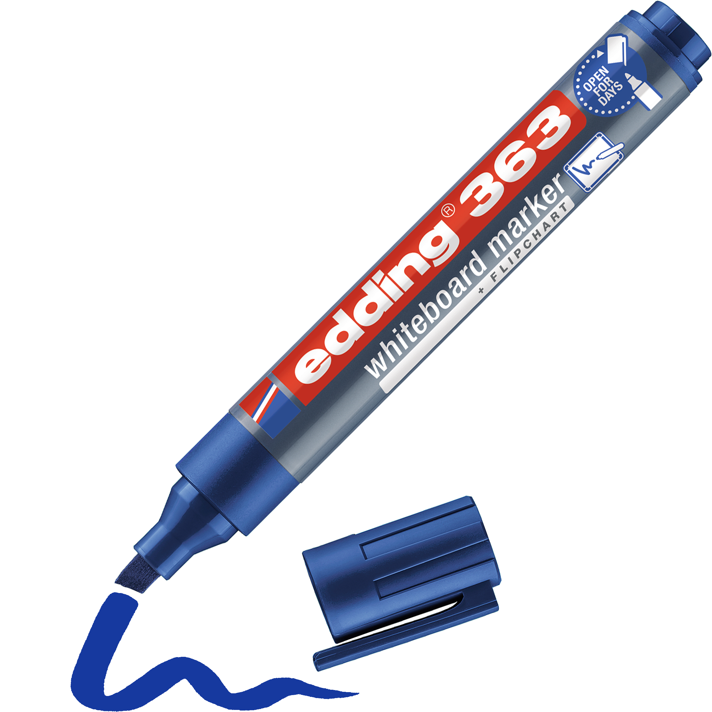 EDDING 363 board - Marker - f�r Tafel - Blau