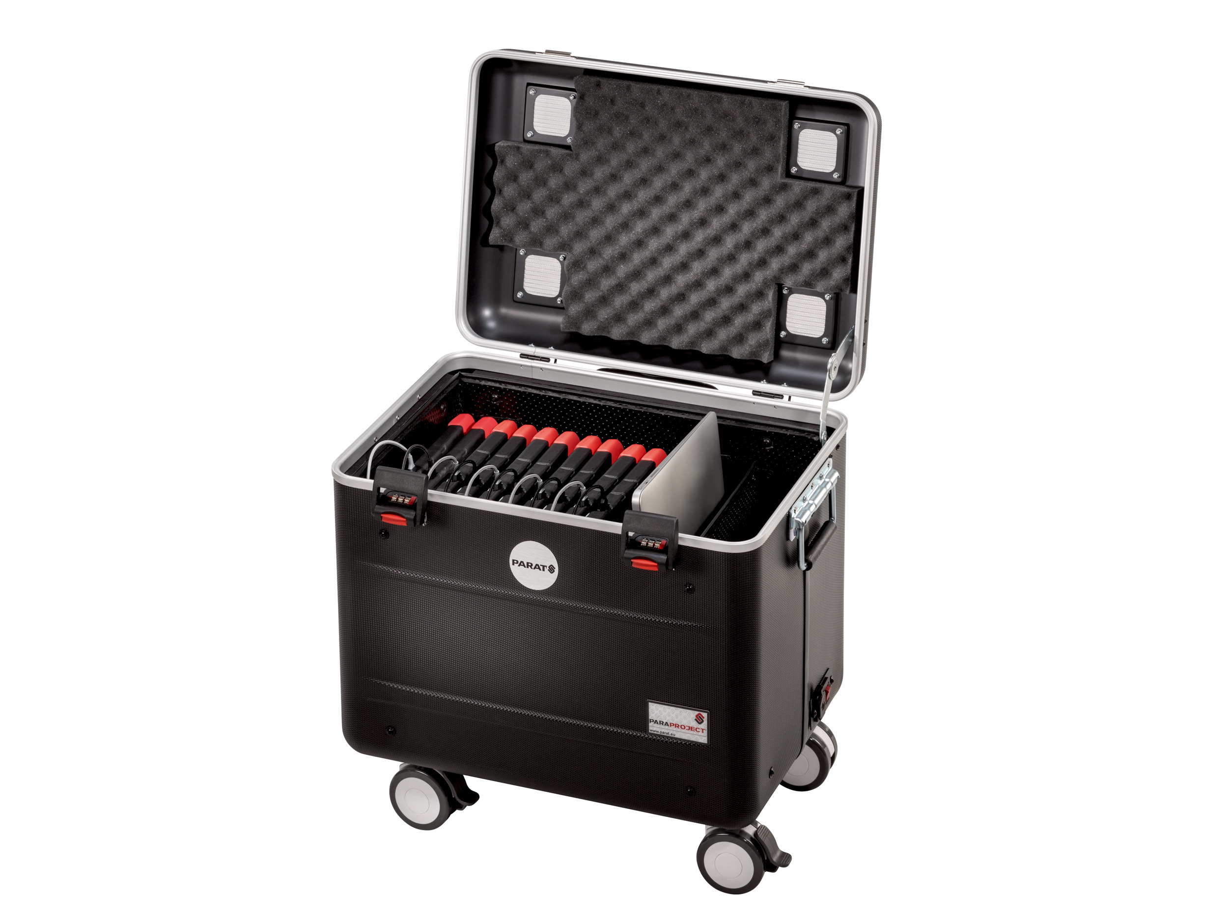 Parat PARAPROJECT Case TC10 Noir Int�rieure, Ext�rieure