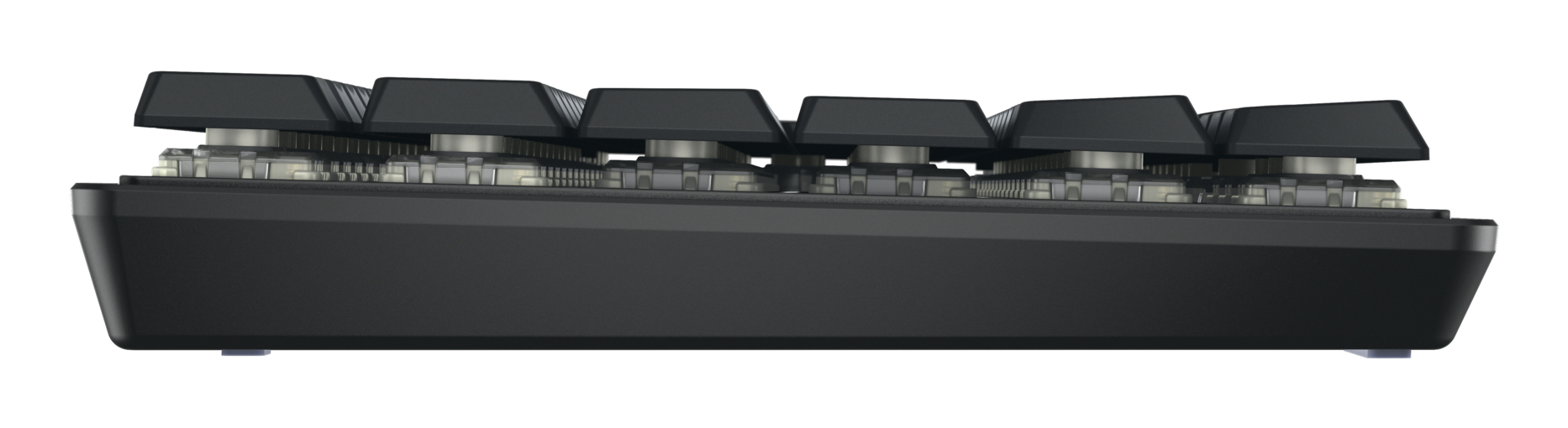 CHERRY KW 550 MX LP clavier maison/bureau USB + Bluetooth QZERTY Anglais am�ricain Noir