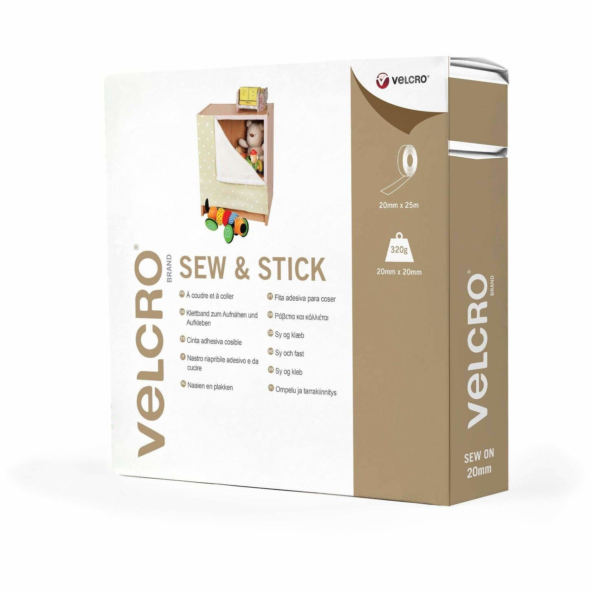 Velcro VEL-EC60401 Bianco 1 pz