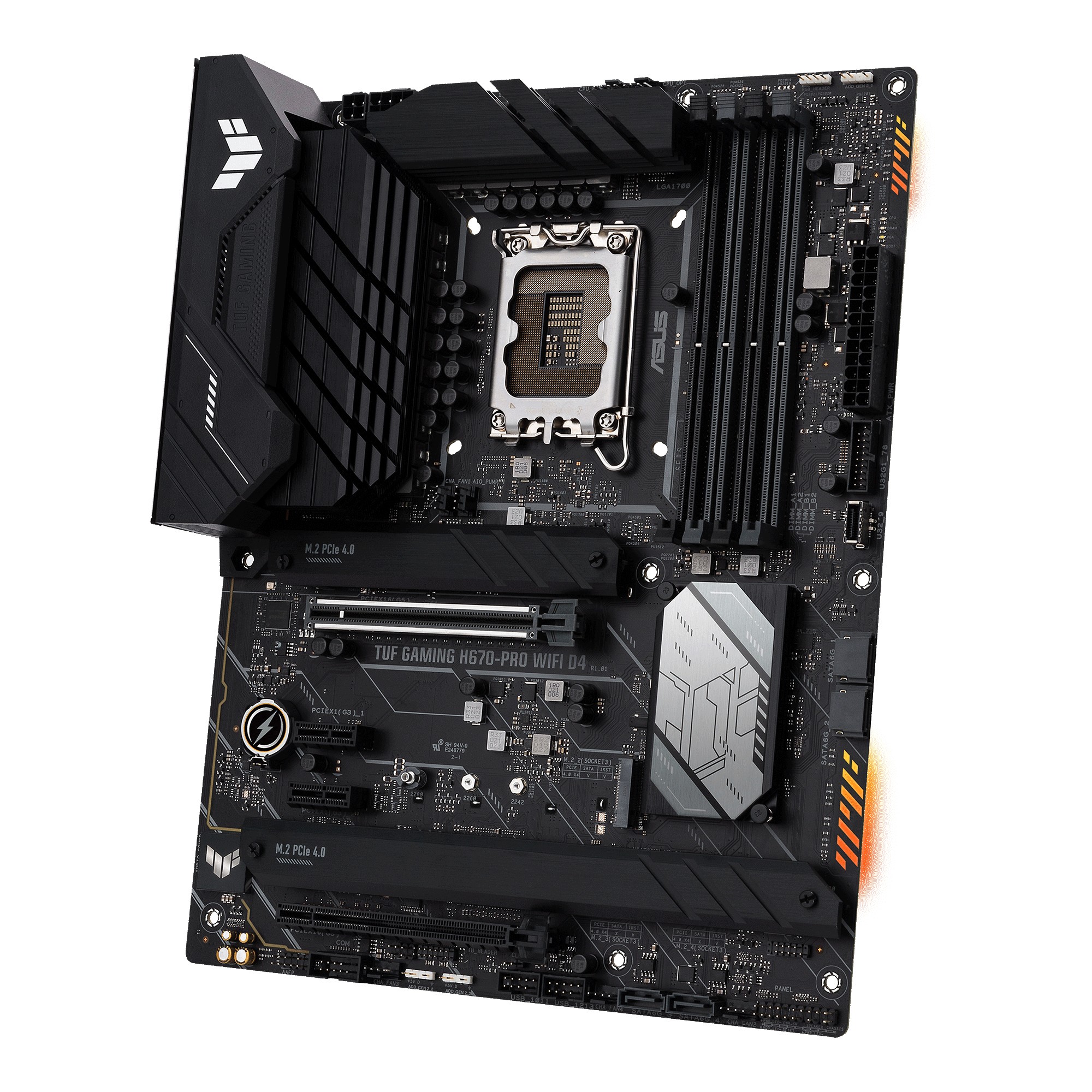 ASUS TUF GAMING H670-PRO WIFI D4 H670 - Mainboard - Intel Sockel 1700 (Core i)