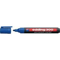 EDDING 300 Permanentmarker blau Rundspitze 1.5 - 3 mm