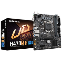 Gigabyte H470M H (rev. 1.0) Intel H470 Express LGA1200 micro ATX