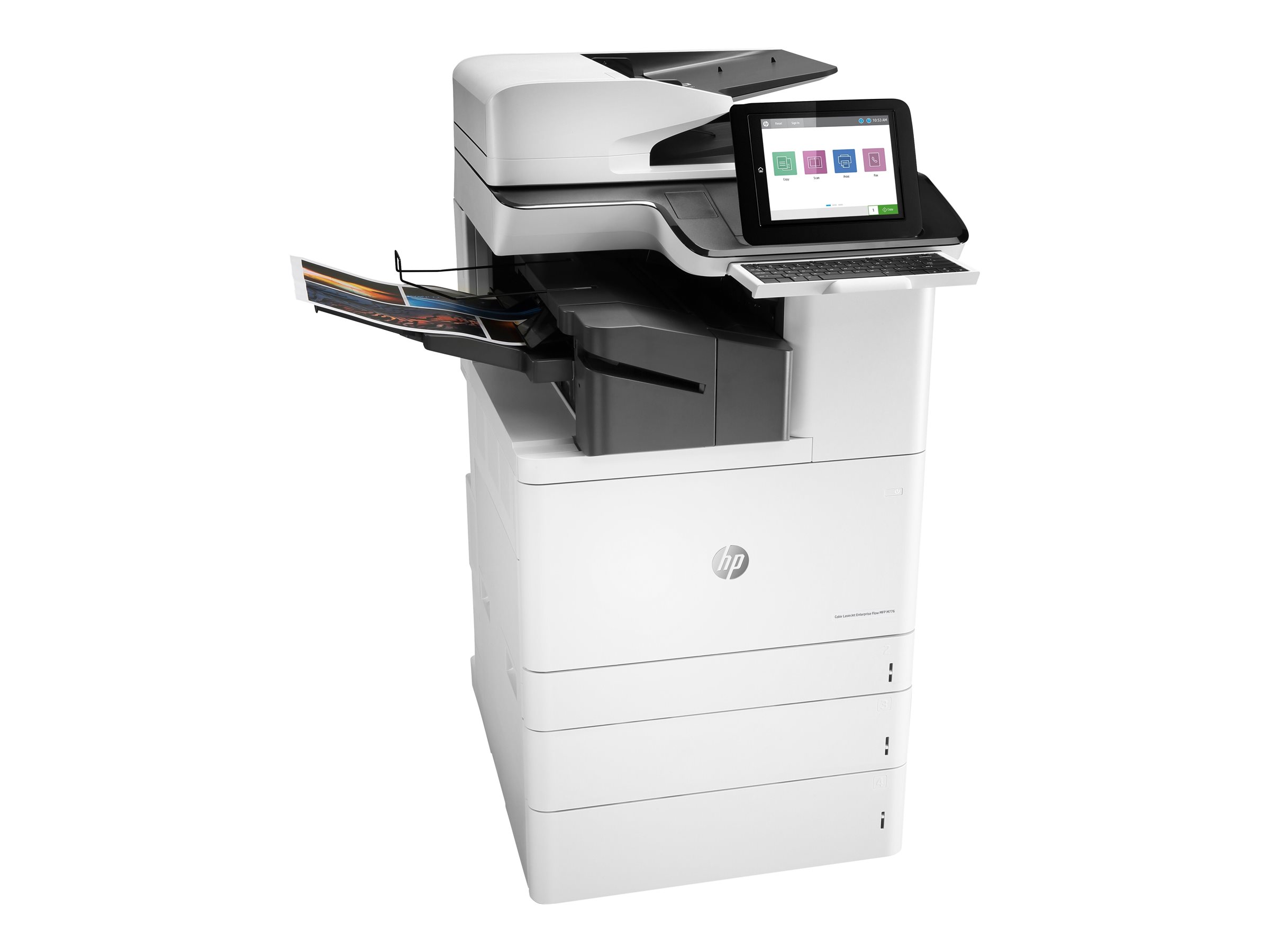 HP Color LaserJet Enterprise Flow Stampante multifunzione M776zs