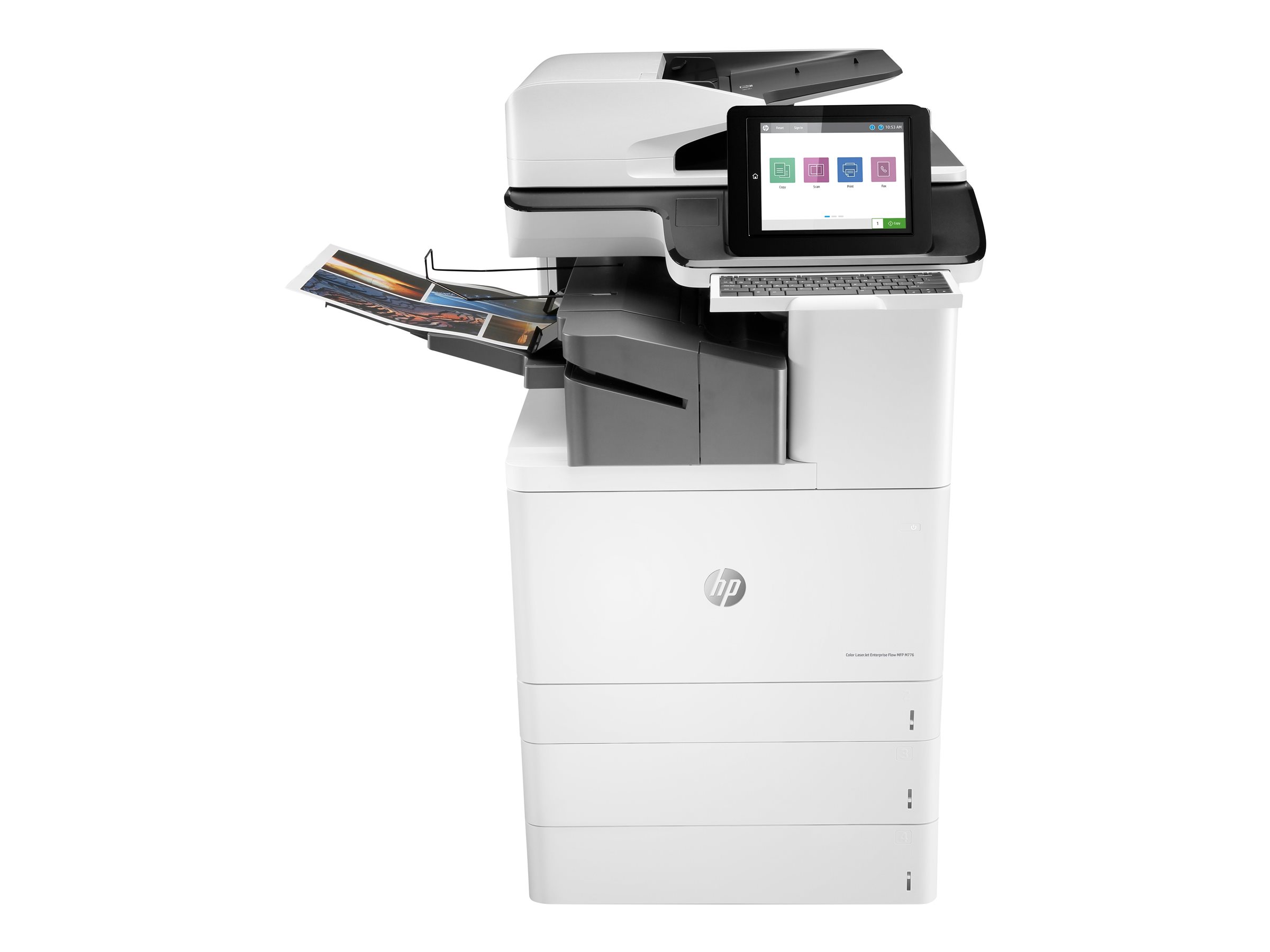 HP Color LaserJet Enterprise Flow Stampante multifunzione M776zs