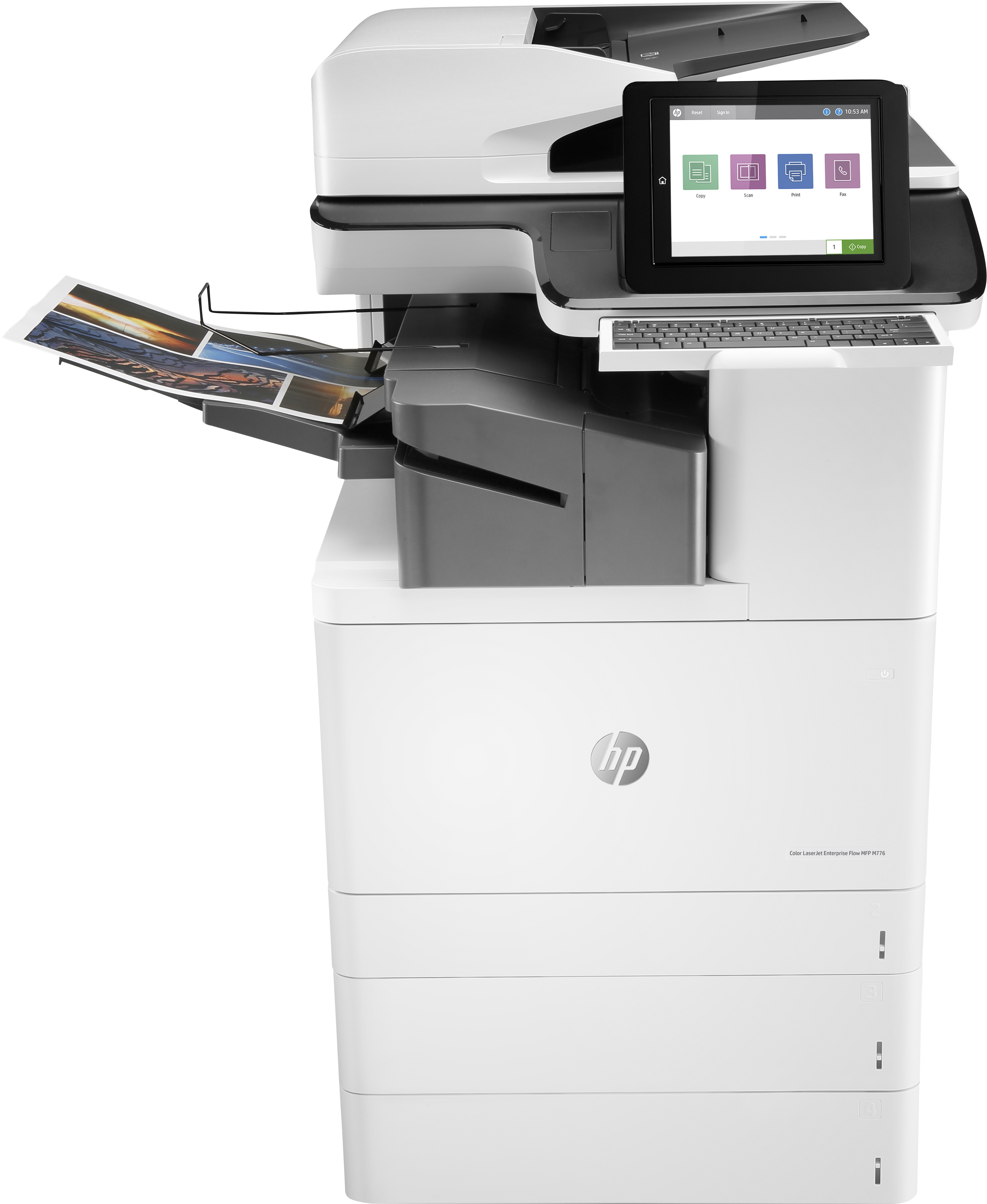HP Color LaserJet Enterprise Flow Stampante multifunzione M776zs