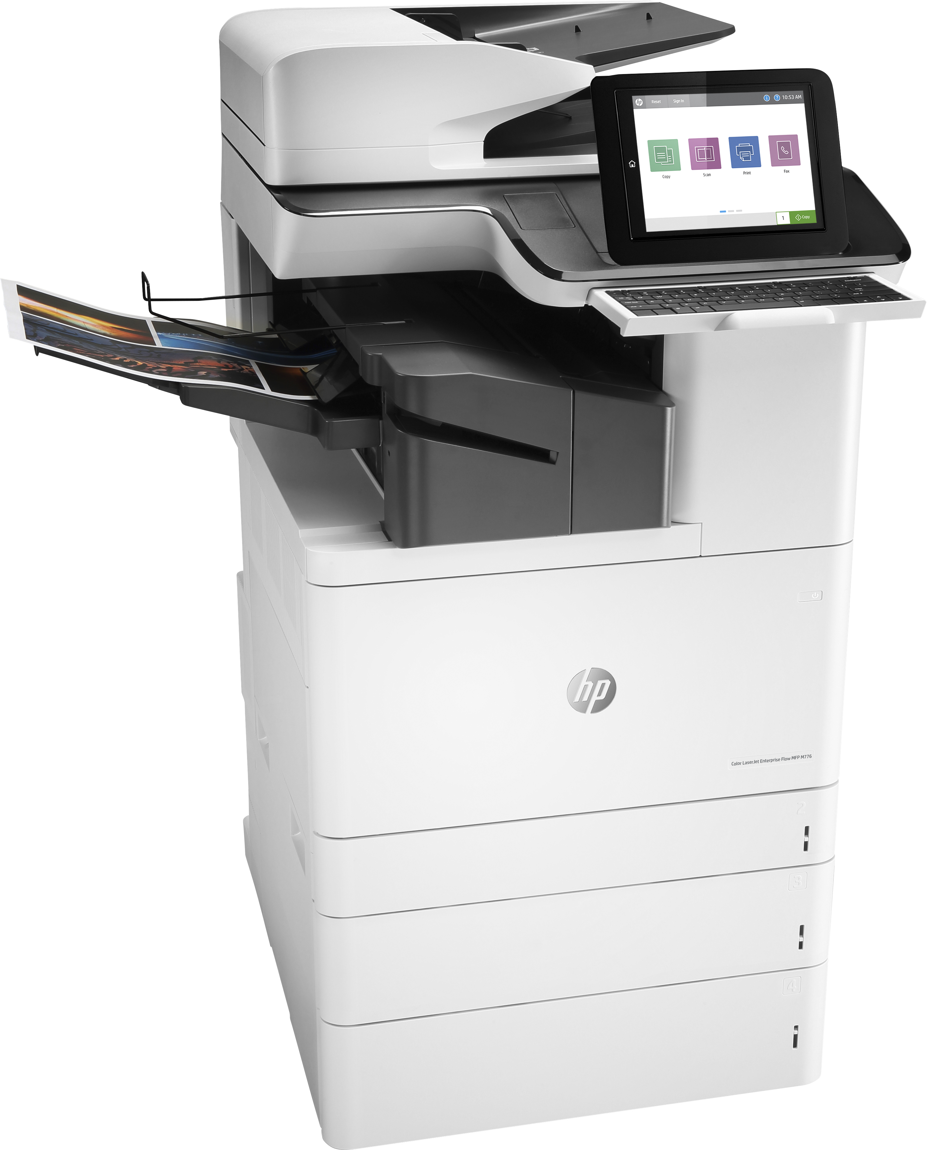 HP Color LaserJet Enterprise Flow Stampante multifunzione M776zs