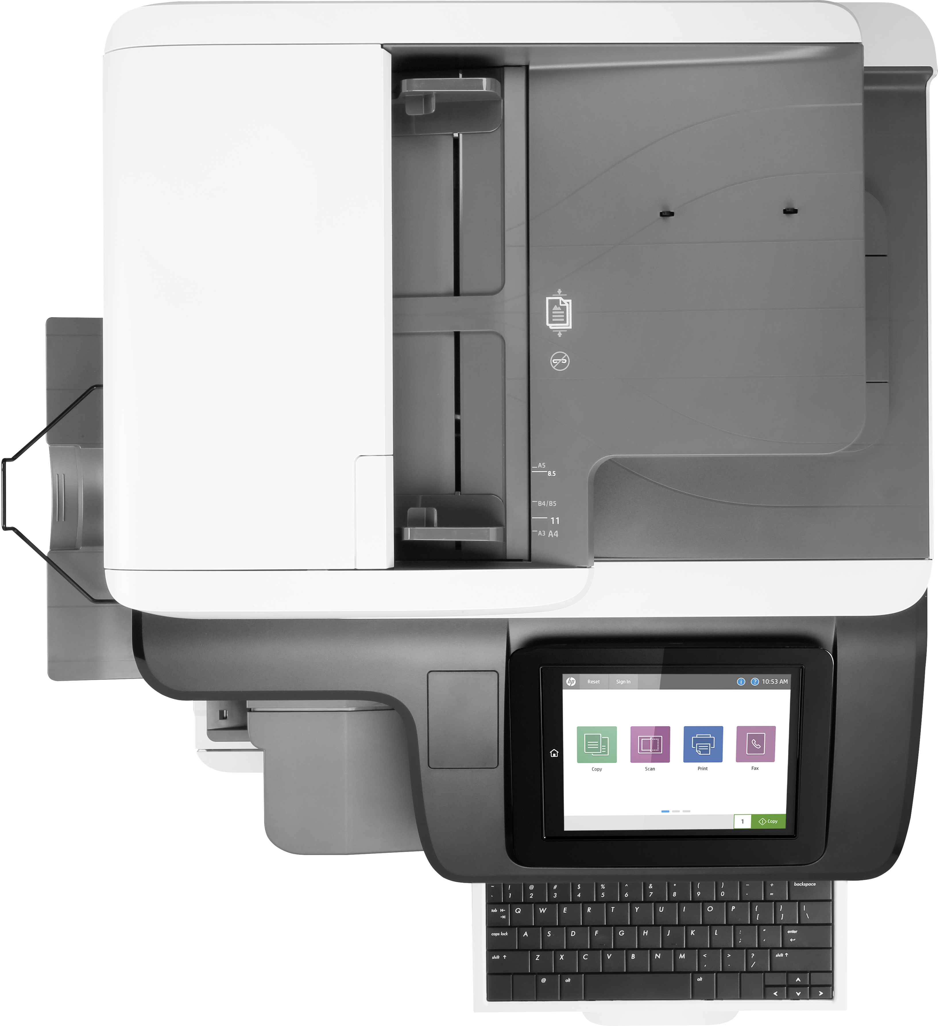 HP Color LaserJet Enterprise Flow Stampante multifunzione M776zs