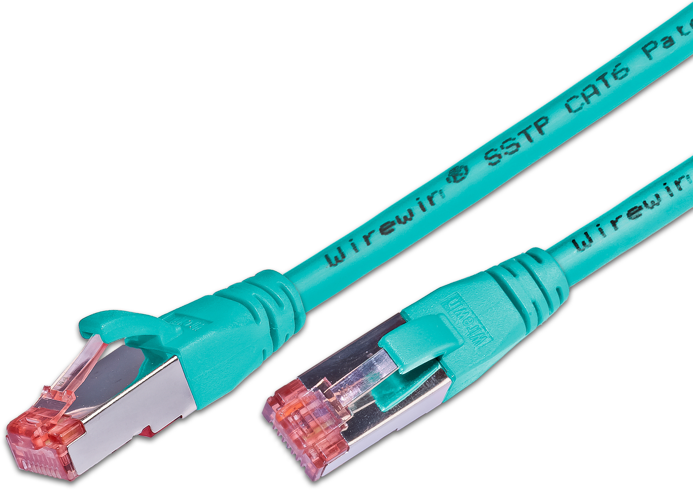 Wirewin S/FTP CAT6 70m c�ble de r�seau Turquoise S/FTP (S-STP) Rond