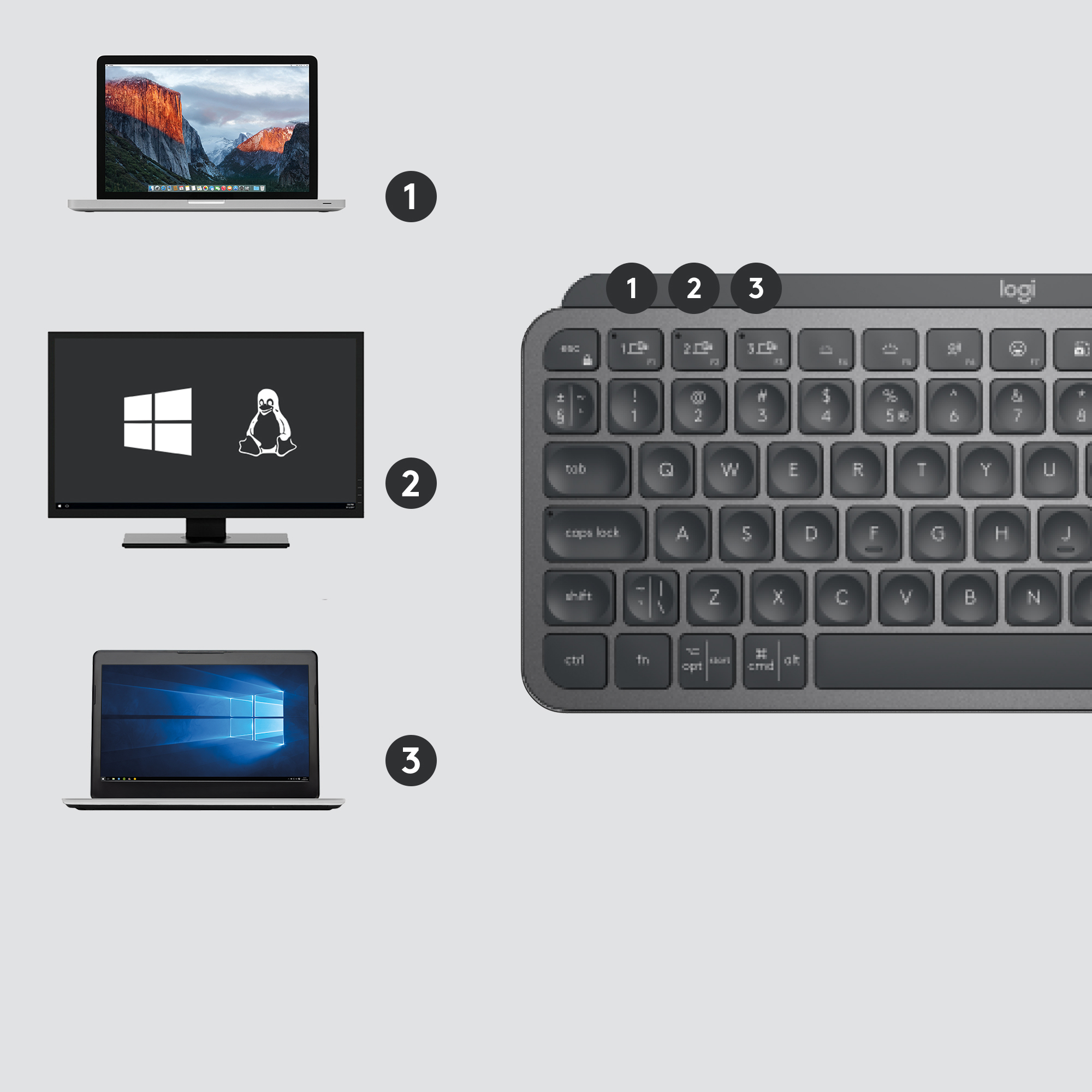 Logitech MX Keys Mini for Business - Tastatur
