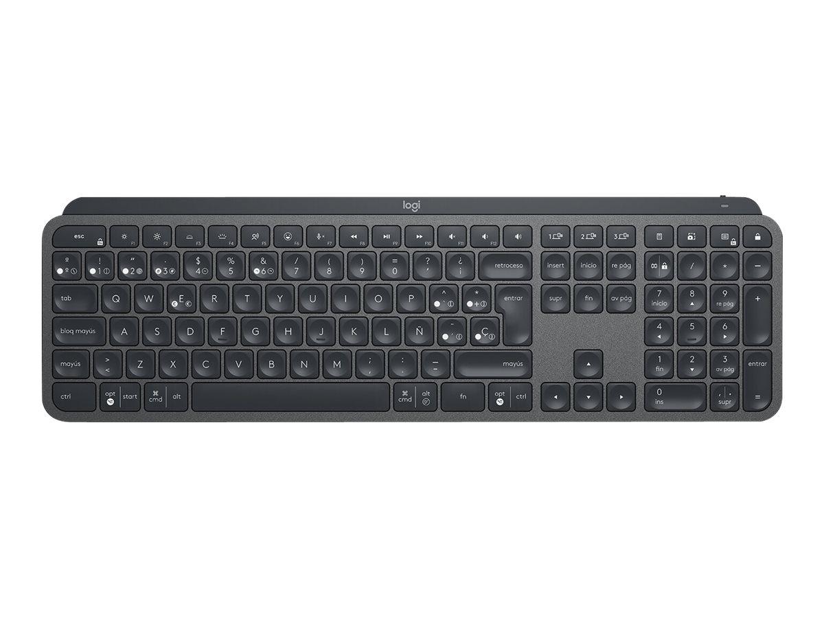 Logitech Mx Keys Combo For Business teclado Rat�n incluido Bluetooth QWERTY Espa�ol Grafito