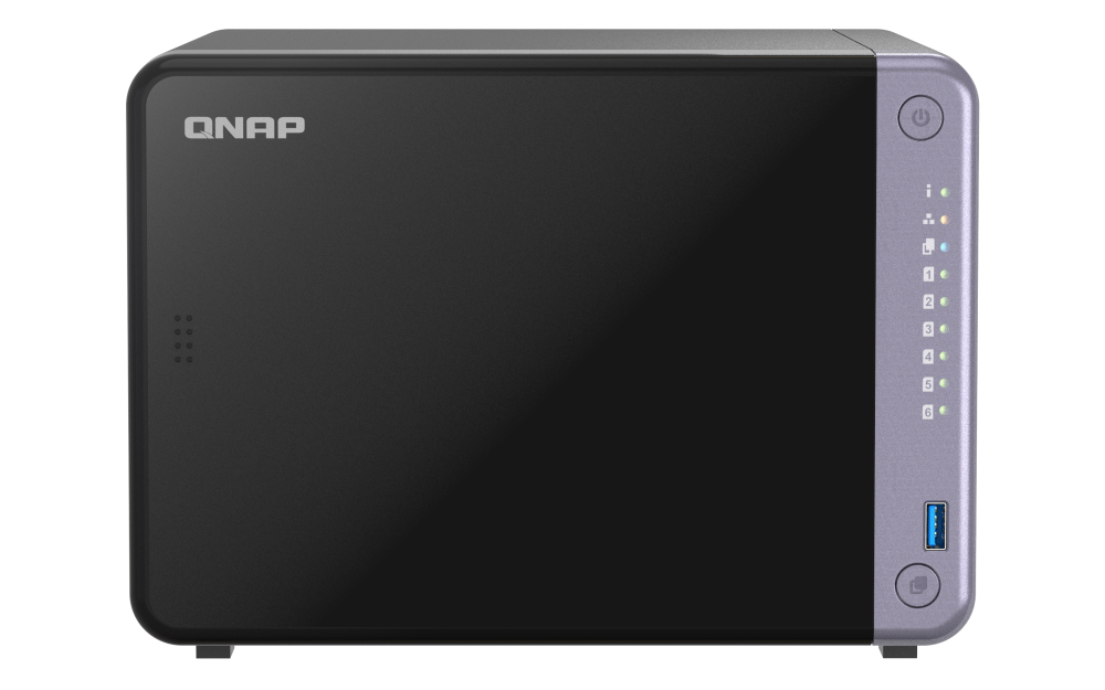 QNAP TS-632X-4G server NAS e di archiviazione Tower Alpine Alpine AL-524 4 GB DDR4 QNAP QTS Nero