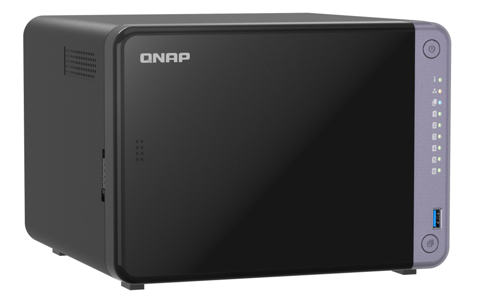 QNAP TS-632X-4G server NAS e di archiviazione Tower Alpine Alpine AL-524 4 GB DDR4 QNAP QTS Nero