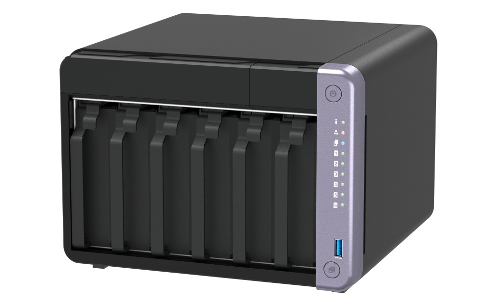 QNAP TS-632X-4G server NAS e di archiviazione Tower Alpine Alpine AL-524 4 GB DDR4 QNAP QTS Nero