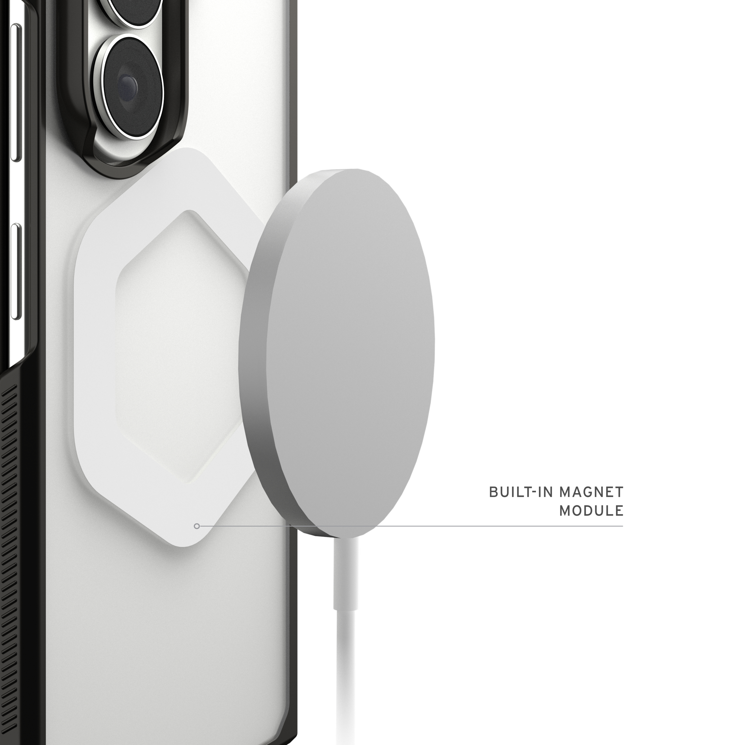 Urban Armor Gear 214560114343 custodia per cellulare 20,3 cm (8) Cover Bianco
