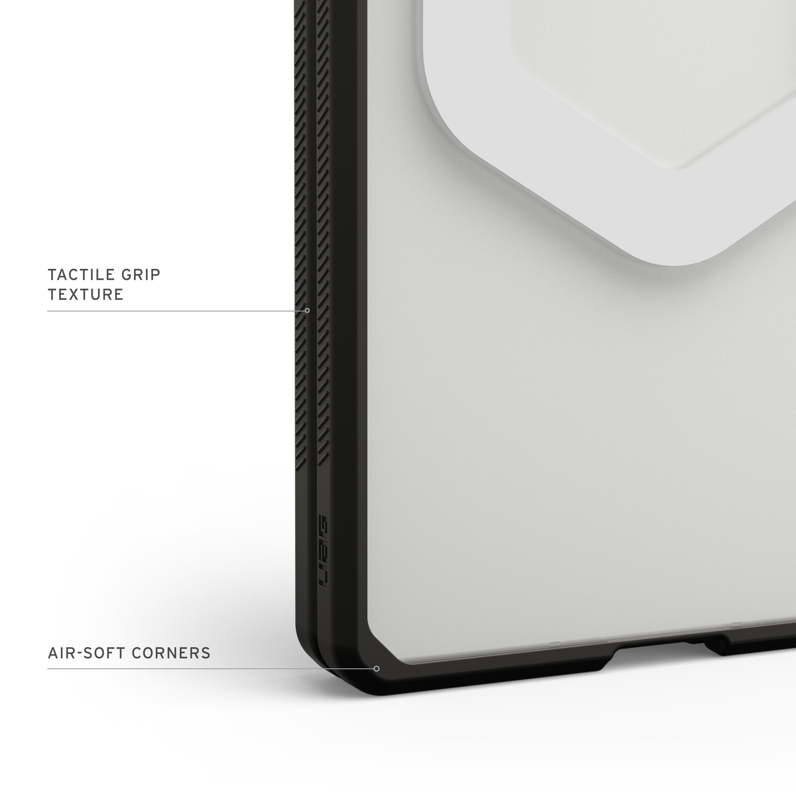 Urban Armor Gear 214560114343 custodia per cellulare 20,3 cm (8) Cover Bianco