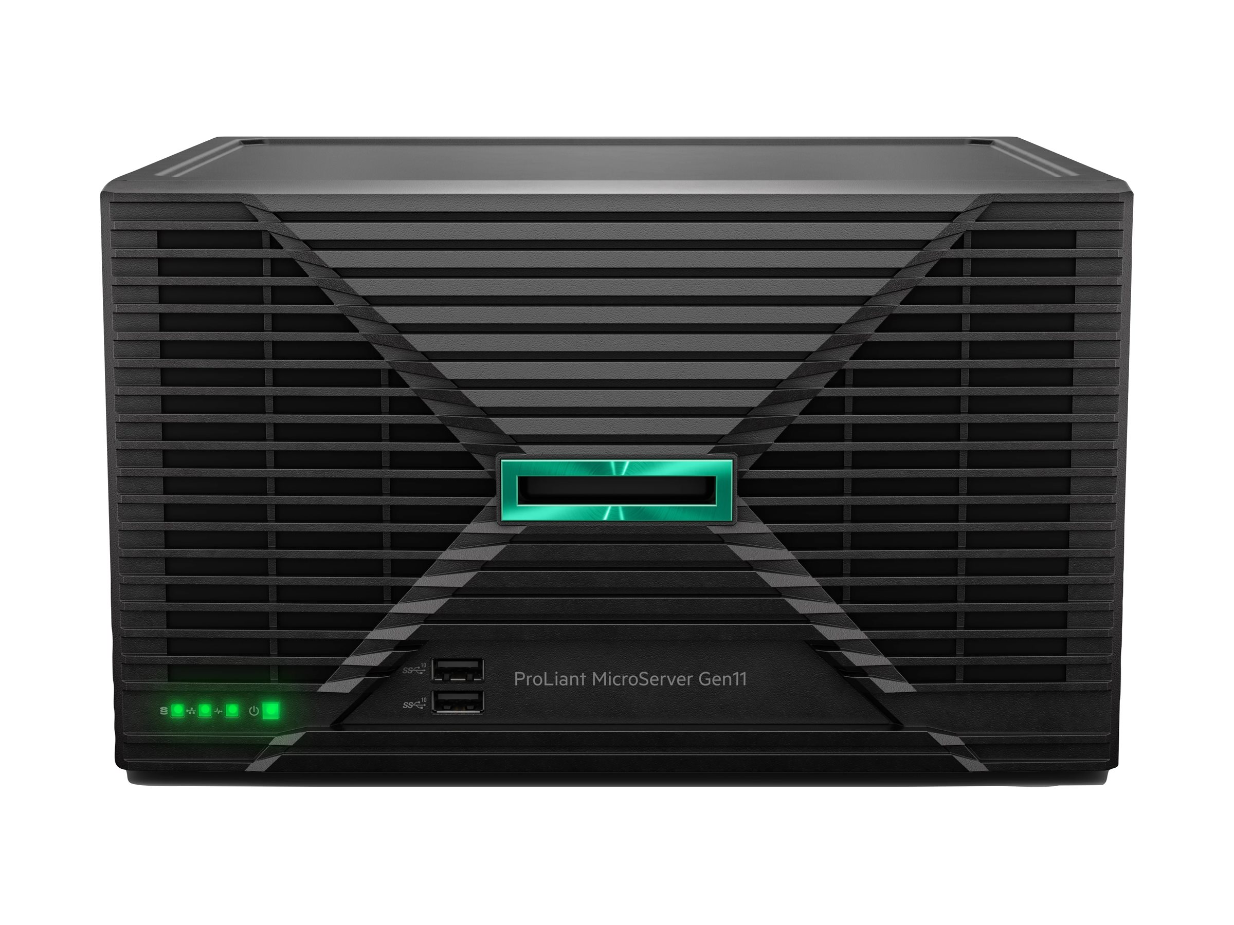 HPE ProLiant MicroServer Gen11 - Server - Rack-Montage - 1-Weg - 1 x Pentium Gold G7400 / 3.7 GHz - RAM 16 GB - SATA - nicht Hot-Swap-fhig 8.9 cm (3.5)