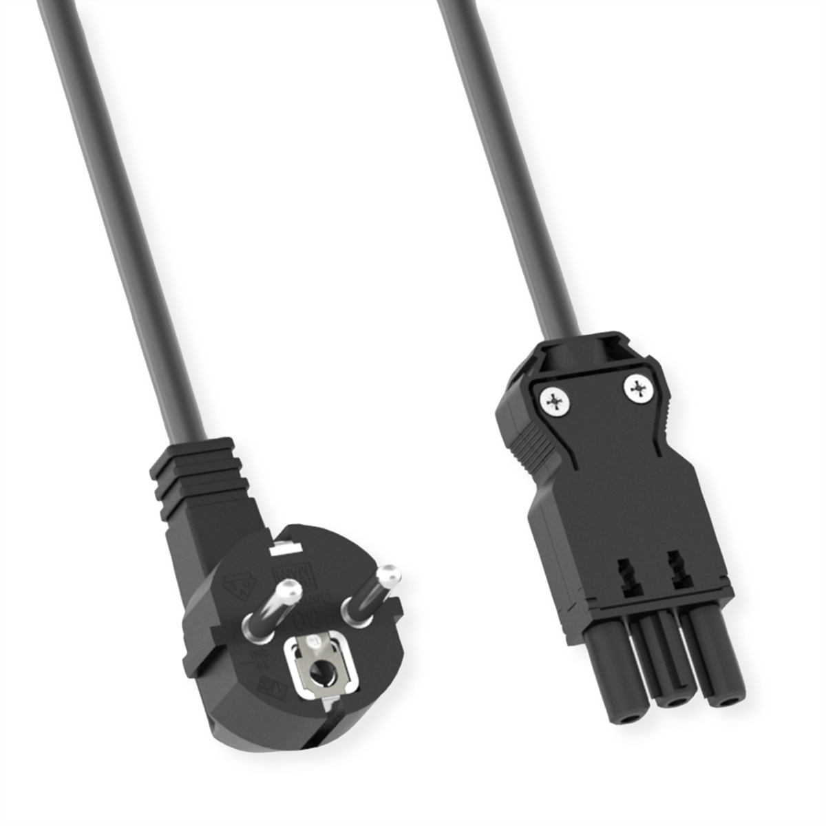Bachmann Spiralleitung H05VV-F 3G1.5mm� L sw ISV/CEE7/7