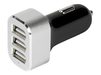 LogiLink USB Universal Charger - Auto-Netzteil - 5.1 A - 3 Ausgabeanschlussstellen (USB)