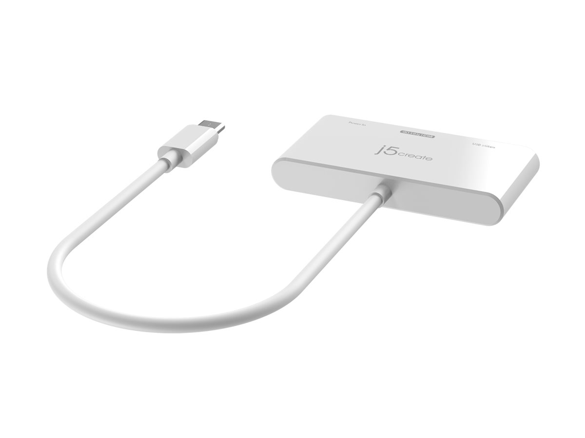 j5create JCA399 USB-C� to HDMI 4K144Hz & USB 3.2 with Power Delivery 100W, Black