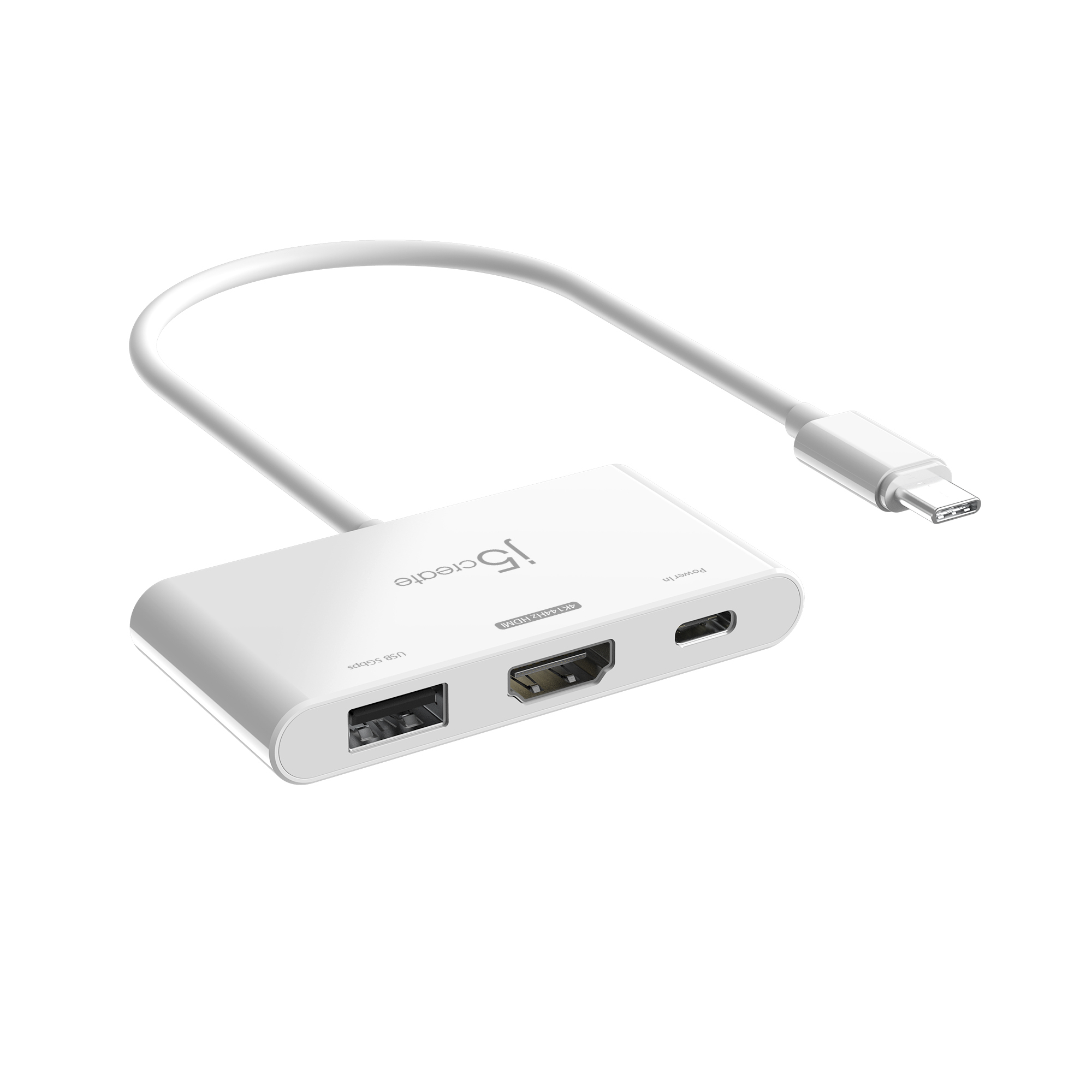 j5create JCA399 USB-C� to HDMI 4K144Hz & USB 3.2 with Power Delivery 100W, Black