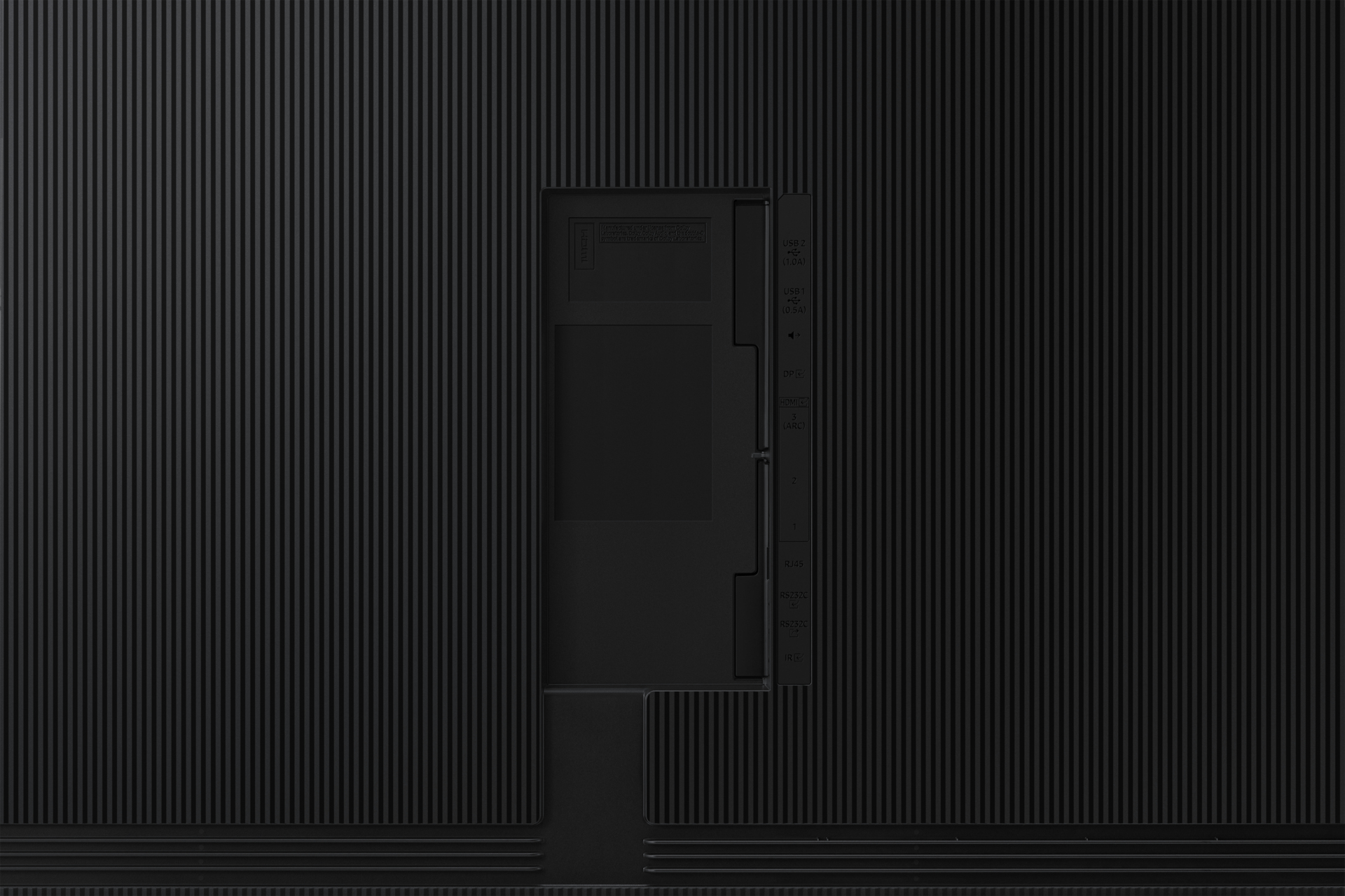 Samsung LH98QMCEBGCXEN pantalla de se�alizaci�n Pantalla plana para se�alizaci�n digital 2,49 m (98) LED Wifi 500 cd / m� 4K Ultra HD Negro Tizen 7.0 24/7