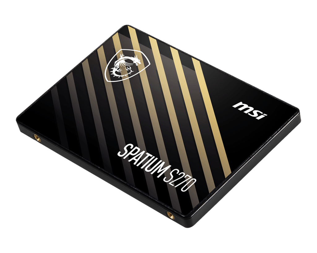 MSI SPATIUM S270 SATA 2.5 960GB disque SSD 2.5 960 Go S�rie ATA III 3D NAND