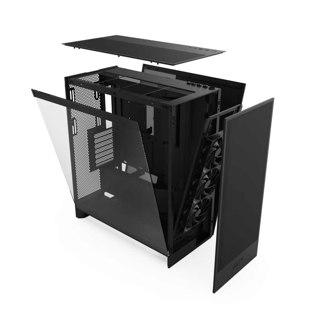 NZXT H series H7 Flow - Mid tower - E-ATX - Seitenteil mit Fenster (geh�rtetes Glas)