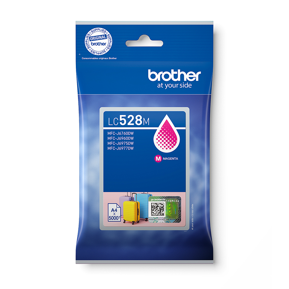 Brother LC528M cartuccia dinchiostro 1 pz Originale Magenta