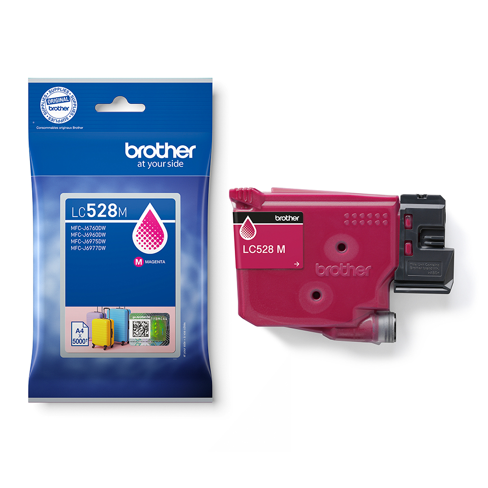 Brother LC528M cartuccia dinchiostro 1 pz Originale Magenta