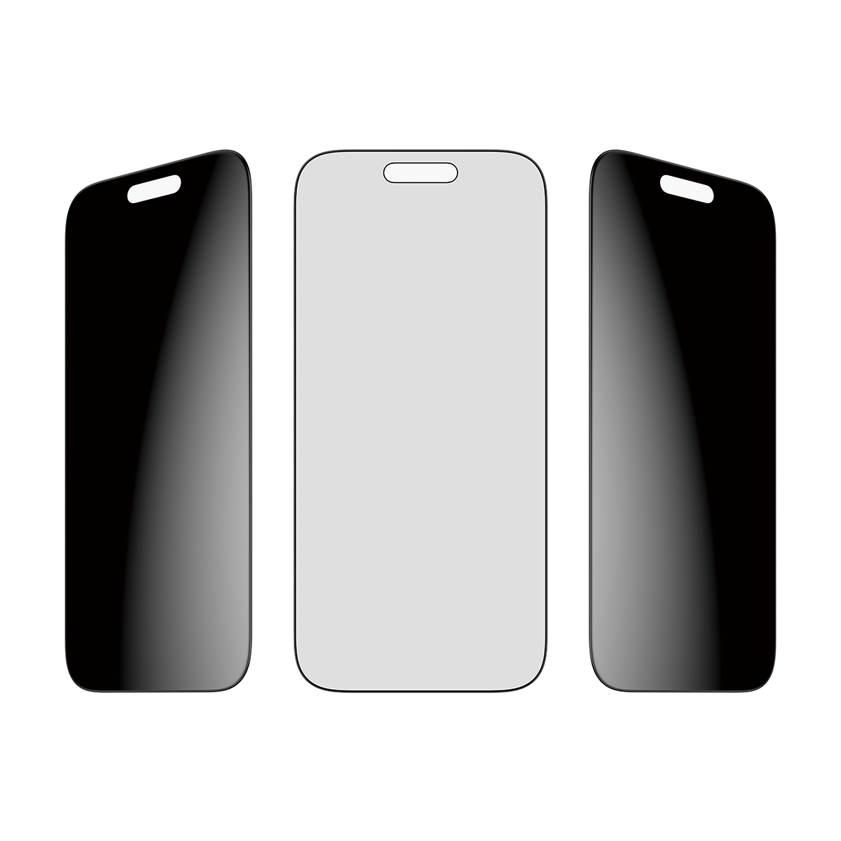 PanzerGlass Privacy Screen Protector w. black Frame iPhone 17 Pro Ultra-Wide Fit