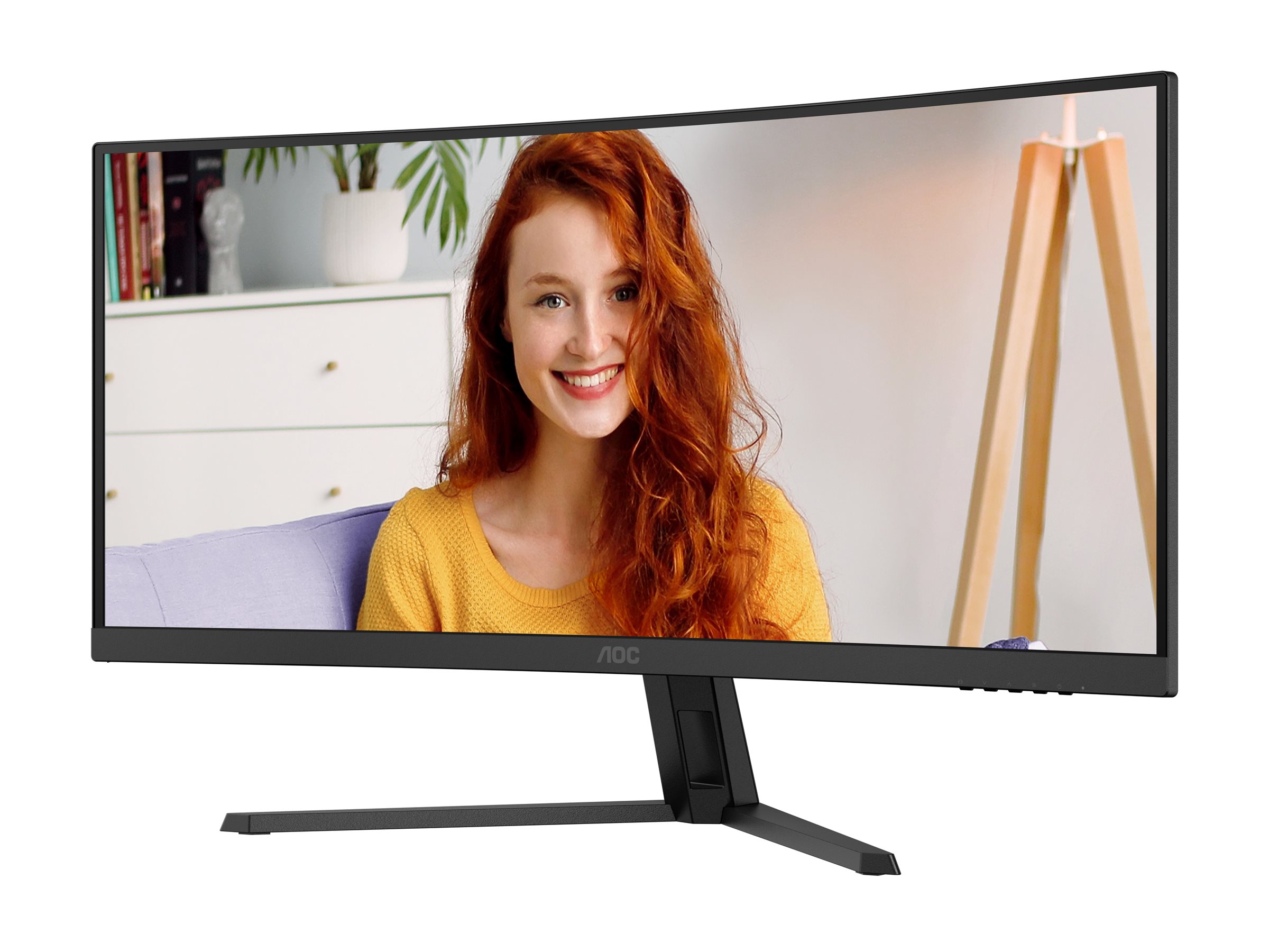 AOC Basic-line CU34B3E - B3 Series - LED-Monitor - gebogen - 86.36 cm (34)
