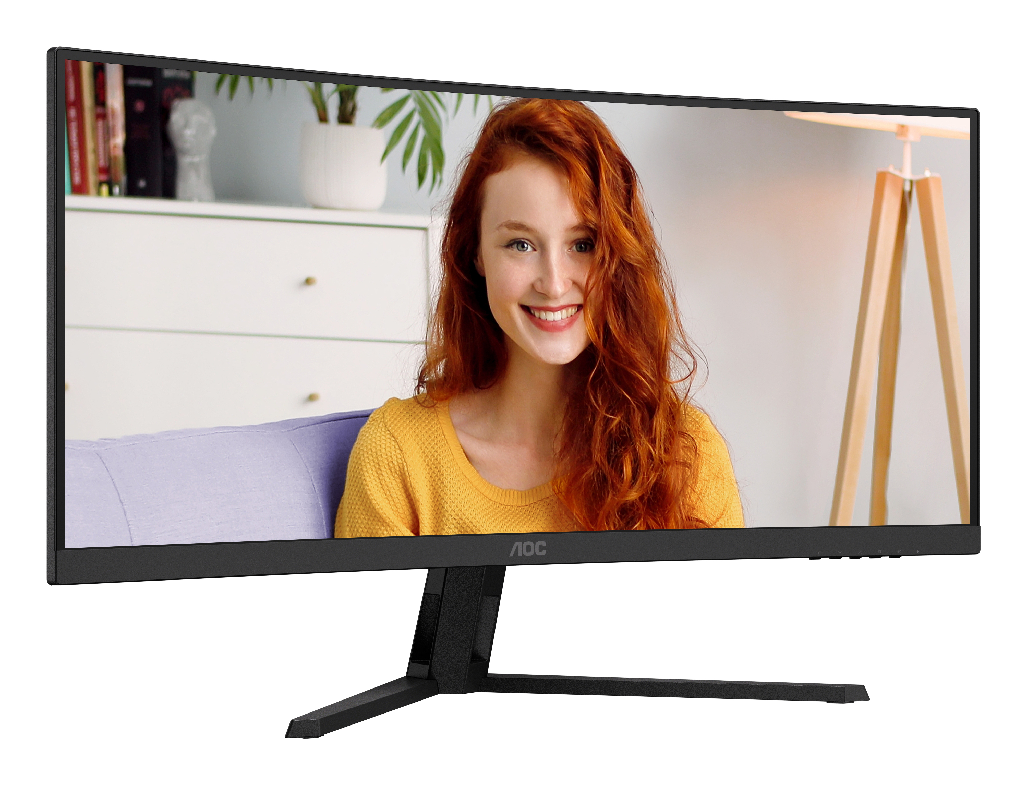AOC B3 CU34B3E computer monitor 86.4 cm (34) 3440 x 1440 pixels Wide Quad HD LED Black