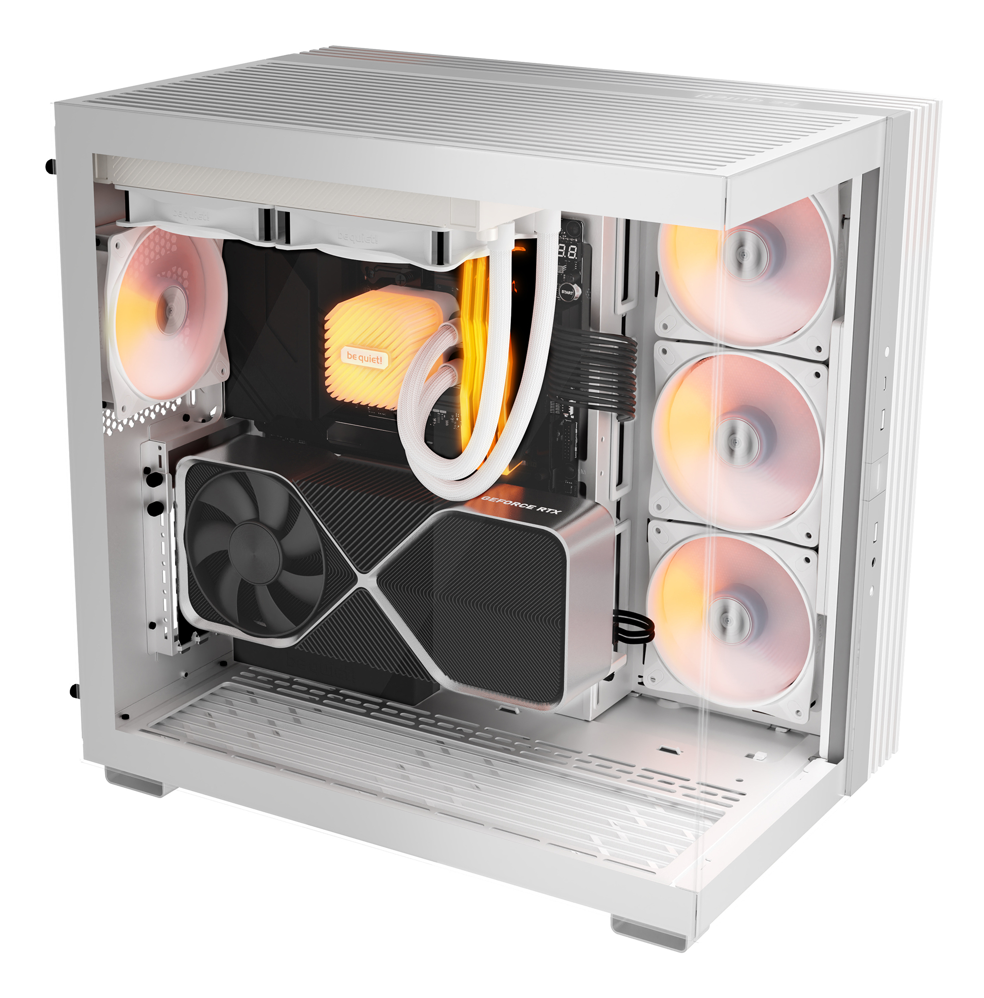 Be Quiet! Light Base 600 DX - Midi-Tower - ATX - Seitenteil mit Fenster (Glas)
