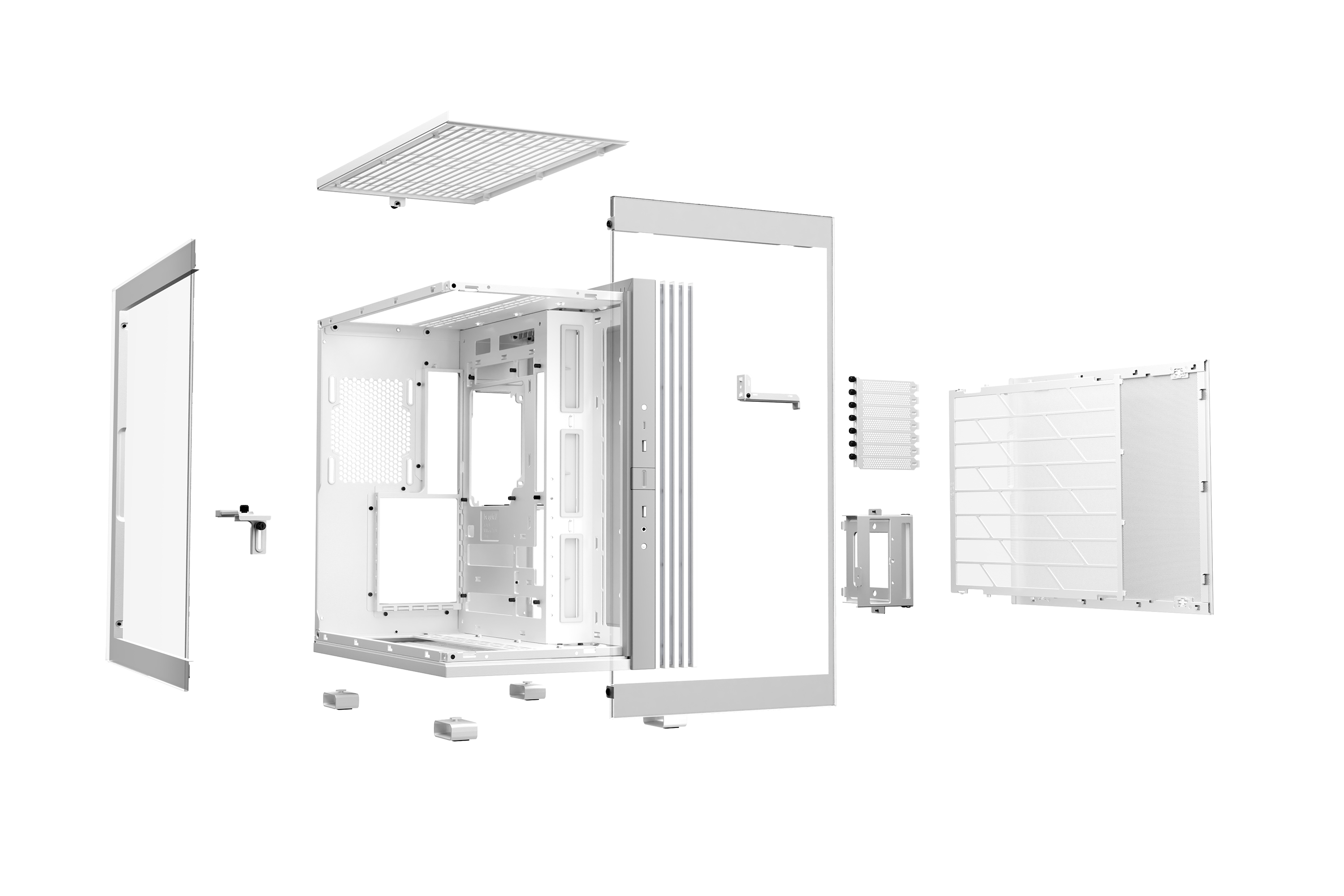 Be Quiet! Light Base 600 DX - Midi-Tower - ATX - Seitenteil mit Fenster (Glas)