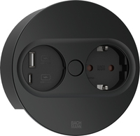 Bachmann Steckdosenleiste TWIST 2 1xCEE7/3 1xUSB A/C 2.0m AEH 30GE