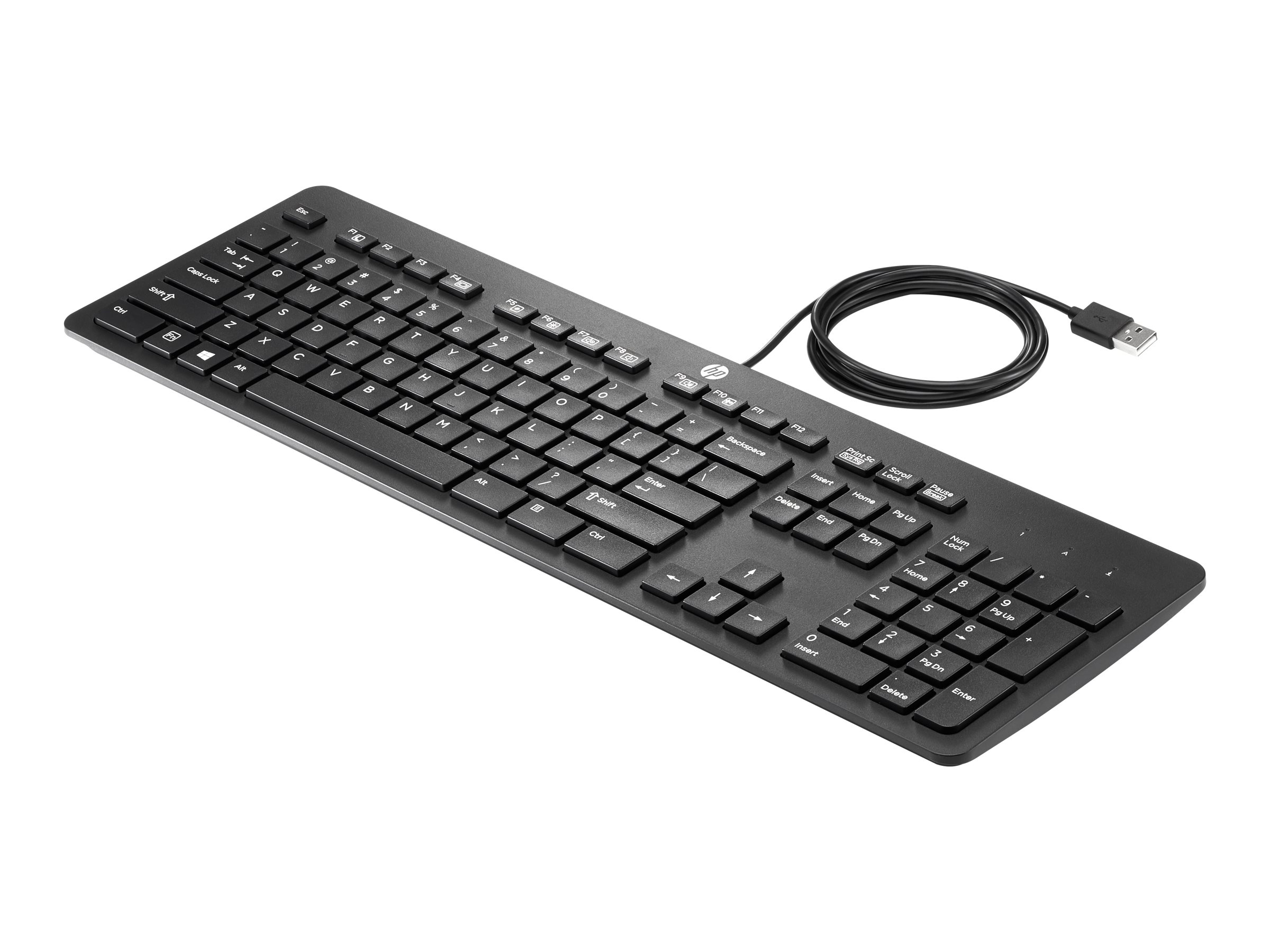 HP USB Business Slim keyboard Office Black