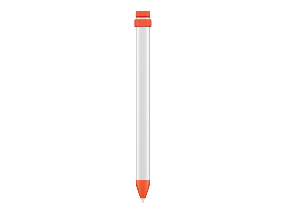 Logitech 914-000046  Logitech Crayon lápiz digital 20 g Naranja, Plata