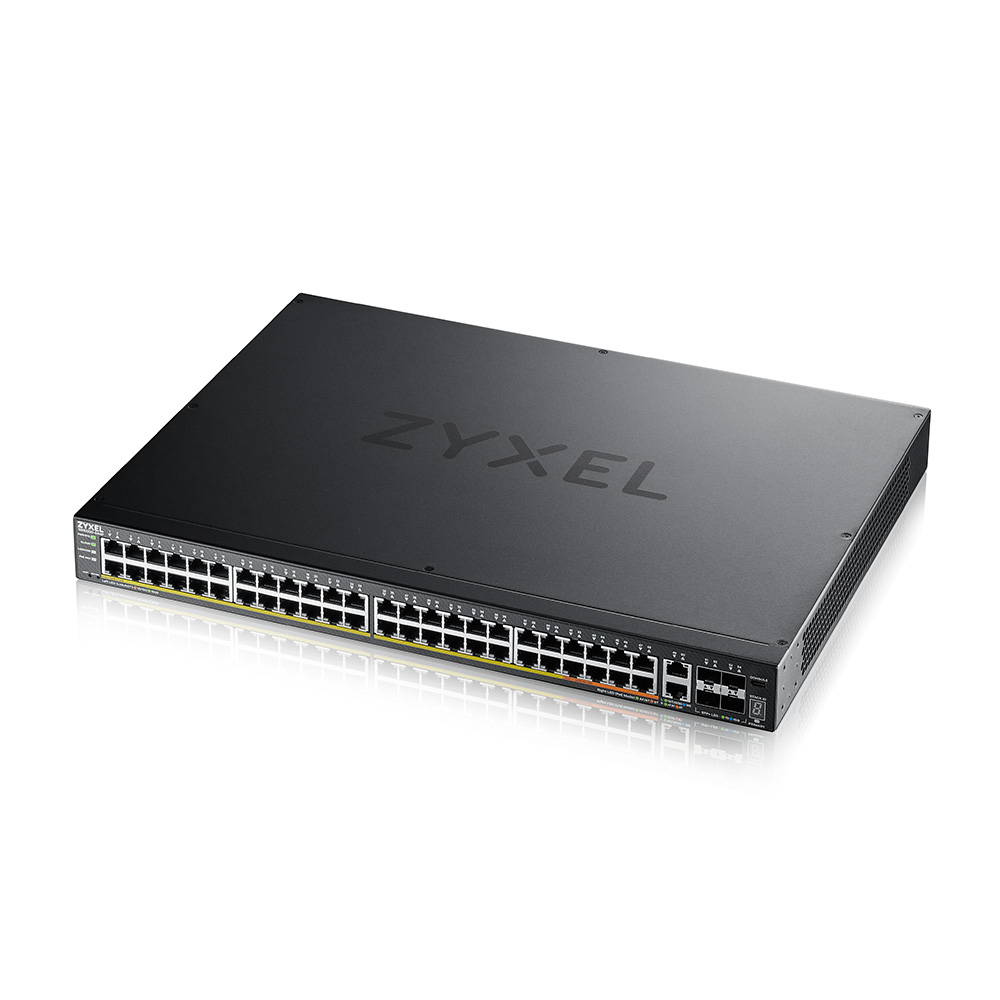 Zyxel XGS2220-54HP Gr L3 Gigabit Ethernet (10/100/1000) Connexion Ethernet, supportant lalimentation via ce port (PoE)