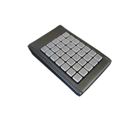 Active Key AK-S100-UW-B/35 - Mini - Kabelgebunden - USB - Schwarz - Silber